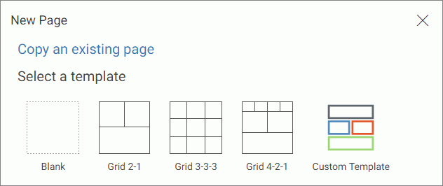 Custom template example