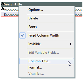 Column Title