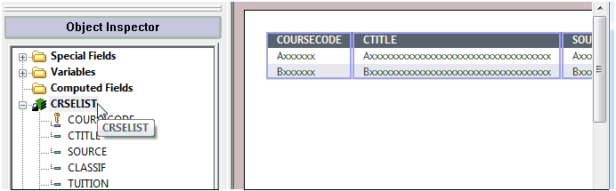 Object Inspector