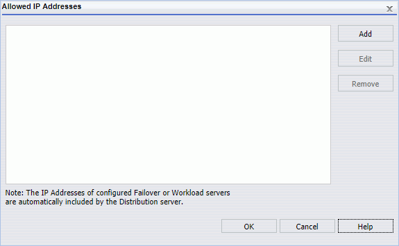 IP Address dialog box