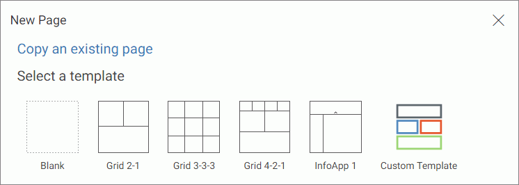 Custom template example