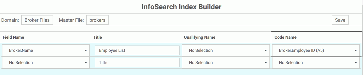 The InfoSearch Index Builder