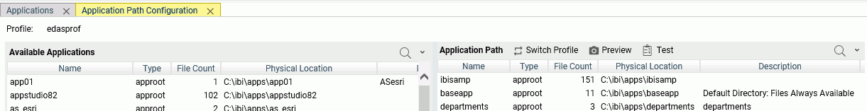 Application Path