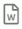 Microsoft Word document icon