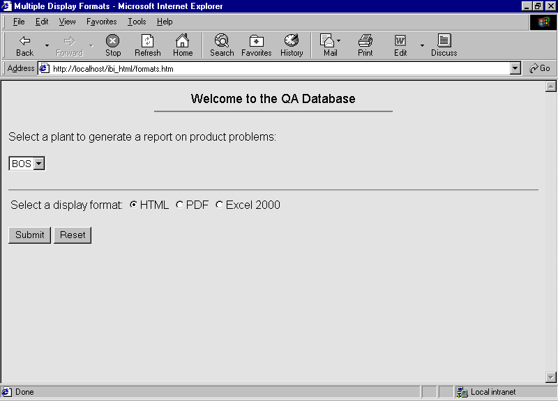 Launch page diagram