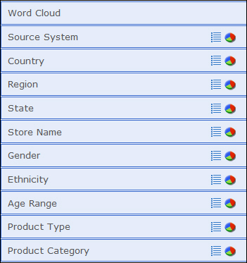 search categories
