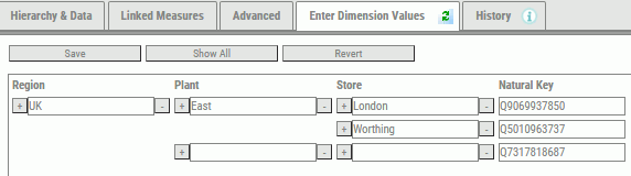 Dimension Values