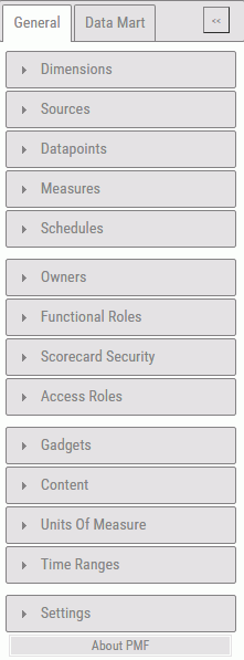 Manage tab