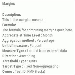 Measure Properties