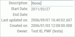 Process Properties