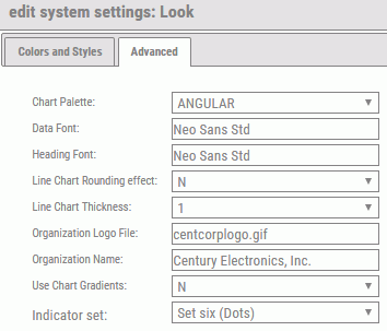 Look Settings