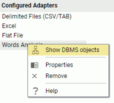 Create synonym for Words Analysis