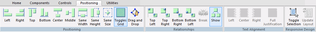 Positioning Tab