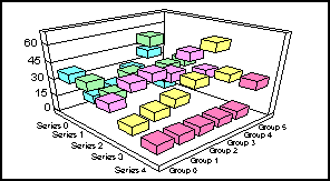3D floating cubes 