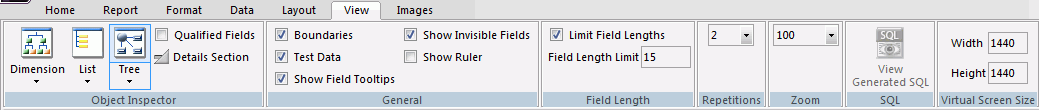 Images tab in App Studio