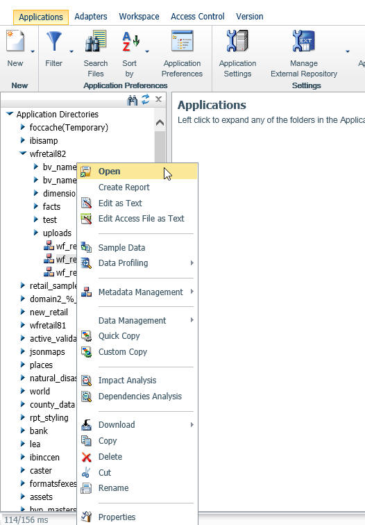 Metadata Edit screen opens existing synonym
