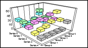 3D floating cubes