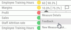 Feedback option