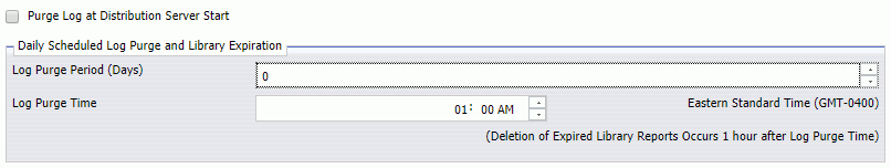The Purge Log Options