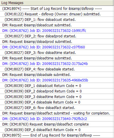 Process Flow Log