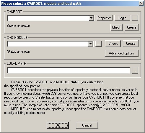 Please Select Dialog Box
