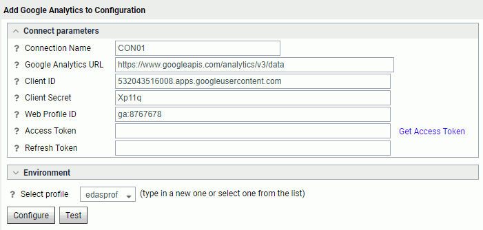 Add Google Analytics to Configuration