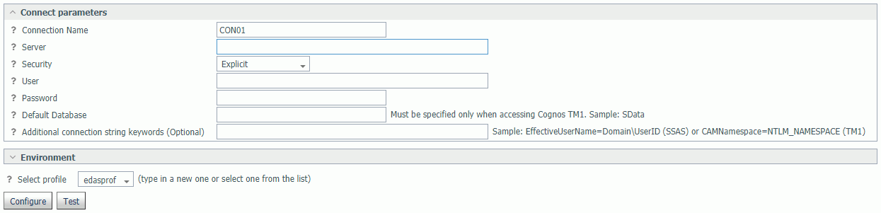 Add SSAS connection