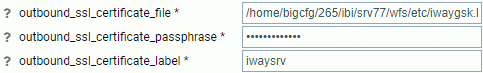 SSL Certificate options