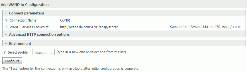 Add WAND to Configuration