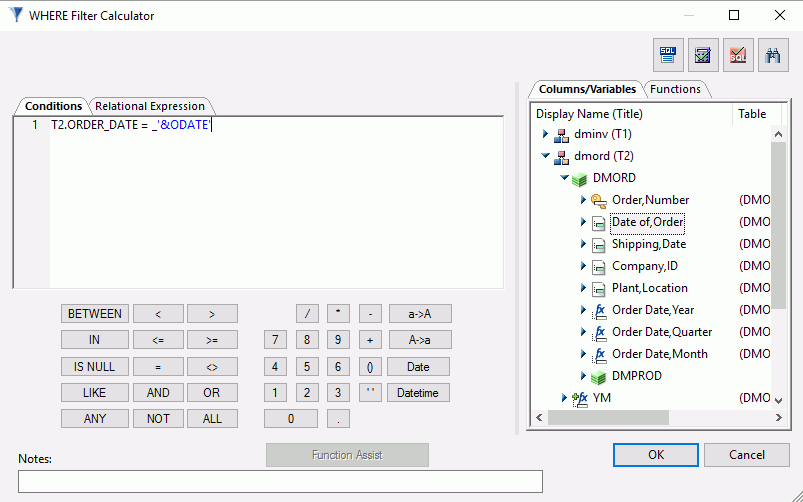 Local variable example
